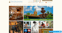 Desktop Screenshot of biltmorehotel.com